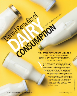 "Dental Benefits of Dairy Consumption": feature design for Dimensions of Dental Hygiene