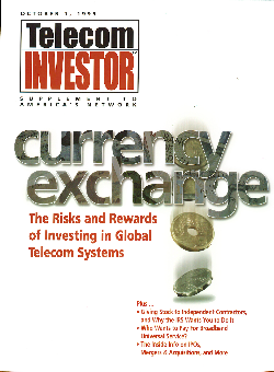 Cover design for Telecom Investor magazine